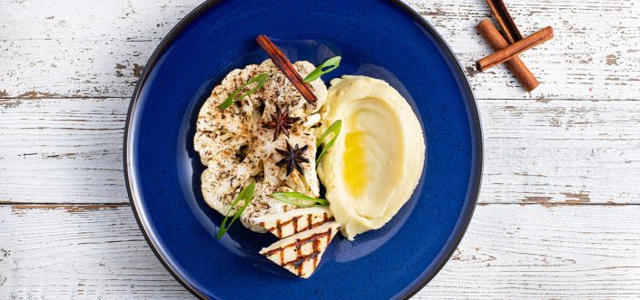 Pečena cvjetača s cimetom, grill sirom i AVIKO Purée with milk and butter